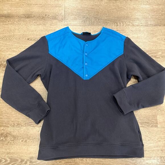 Cotopaxi Sabado Crew‎ Snap Fleece Pullover Sweater Mens XXL 2XL Blue Outdoor - Picture 1 of 10